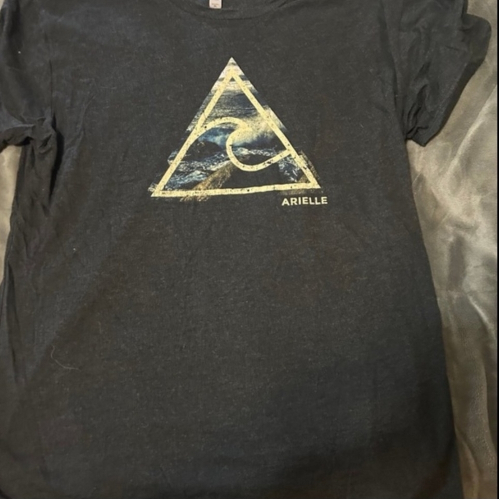Arielle Black Graphic T-Shirt